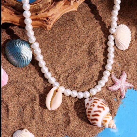 bohemian necklace A493 - Picture 1 of 4